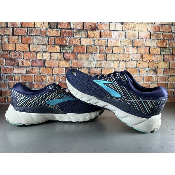 Brooks Adrenaline GTS 19 Women's Size 9 B Blue Running Shoes 1202841D450 - Picture 6 of 8